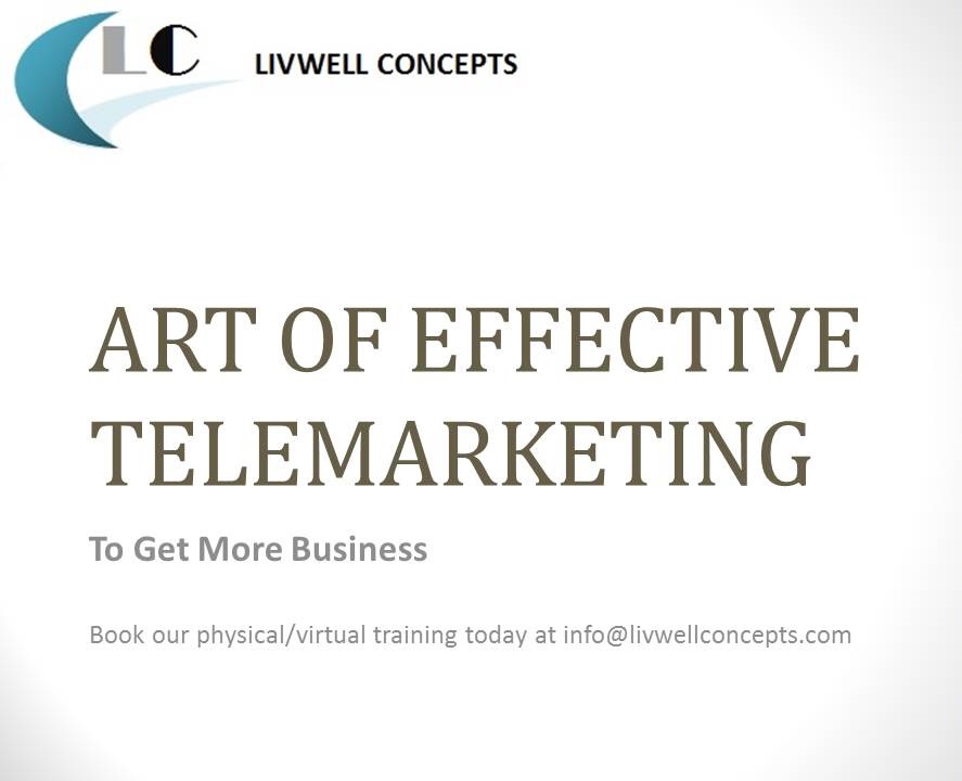 Art of Effective Telemarketing